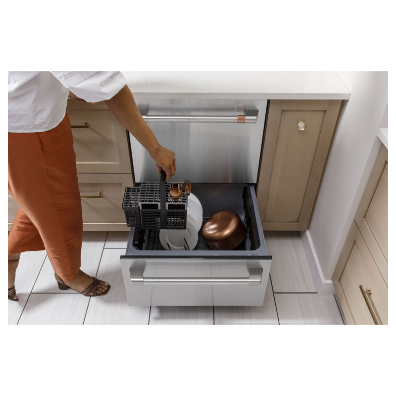 24" 49 dBA Built-In Digital Control Dishwasher, Stainless Steel