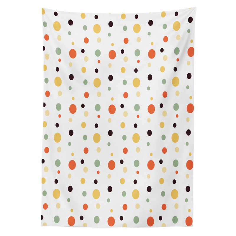 Tablecloth, 52" W x 70" L  Rectangle, Mixed 