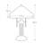 Mccallister 58.4cm Tiffany Style Table Lamp