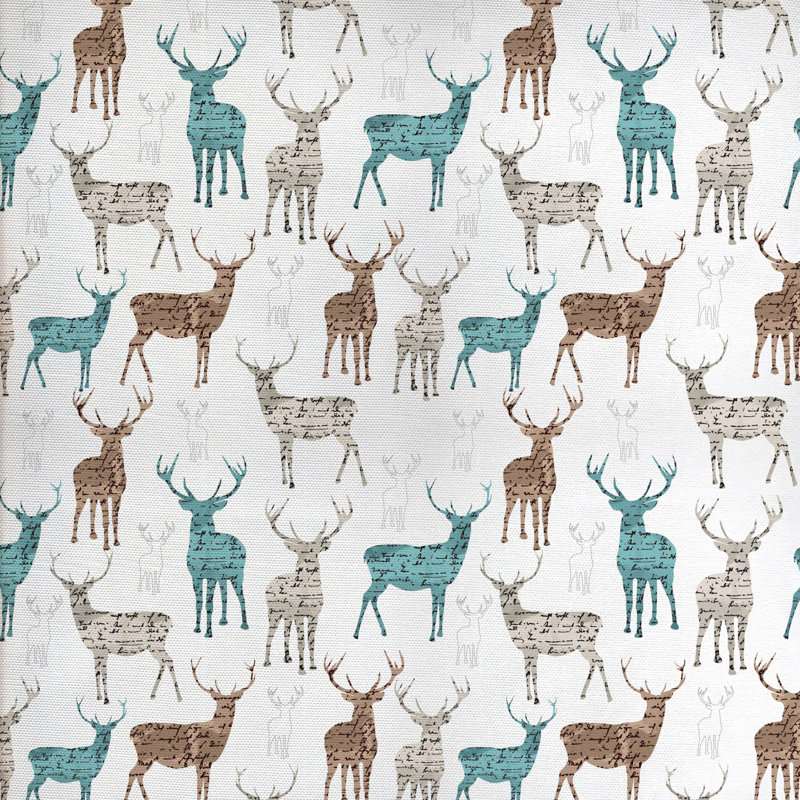 Tissu cerf, l 58 po x L 180 po
