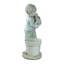 Statue garçon avec pot d'arrosage