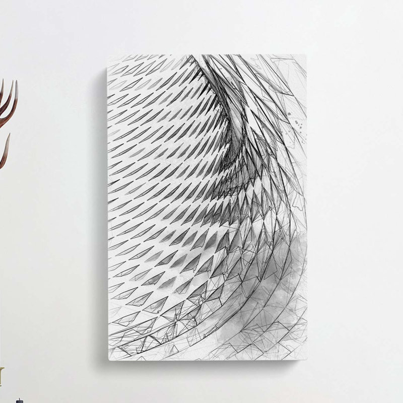 Sketching The Architecture Vol.38 - Wrapped Canvas, 76cm H x 50cm W x 3cm D