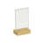 Clear/Oak is out of stock selected