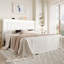 Base de lit tapissier moderne avec lumières DEL RVB, station de charge et tête de lit géométrique à oreilles-1235960751-1235960749
