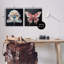 Ensemble détaillé d'art mural sur toile détaillé 2 roses par Roozbeh Bahramali-1013636760