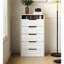 Ensemble de meuble-lavabo 3 en 1 avec miroir et plateau de maquillage-1663778858
