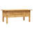 Solid Wood Frame Single Coffee Table with Storage