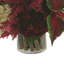 Hydrangea , Berries And Pampas Arrangement With Birch In A Glass Vase