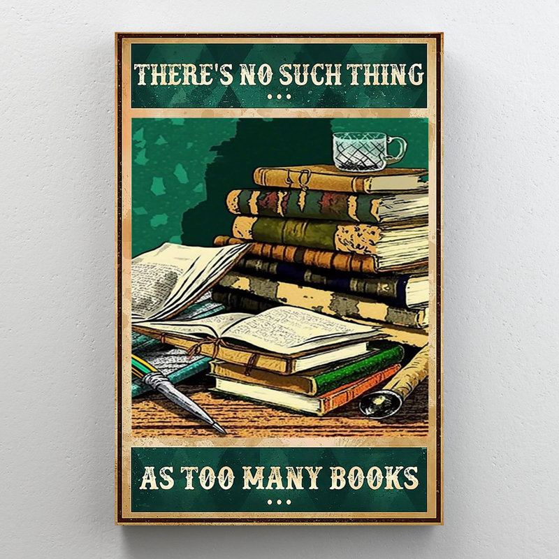 «As Too Many», impression rectangle 1 pièce, H 36 po x l 24 po x P 1,25 po