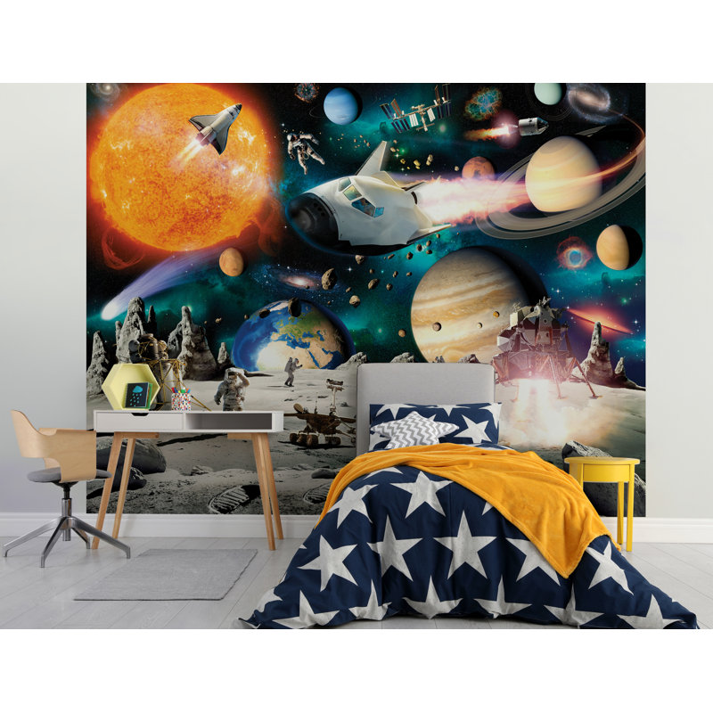 Space Adventure 3.01m x 2.42m Matte Mural