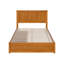 Lit plateforme avec rangement en bois massif Ashante avec pied de lit et tiroirs sous le lit-2141740064-2141740070