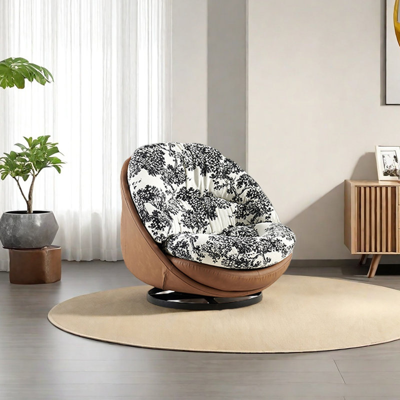 Fauteuil décontracté léger et luxueux