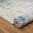 Elian Modern Abstract Two Million Point Gray/Blue Rug with High-Low Texture-646679855