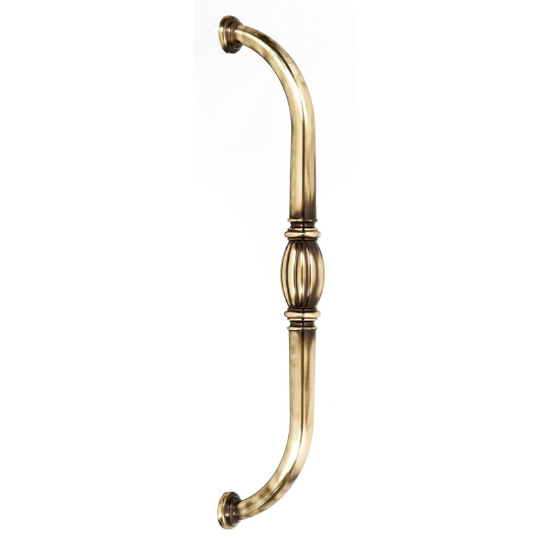 Tuscany Arch Pull, 12", Polished Antique