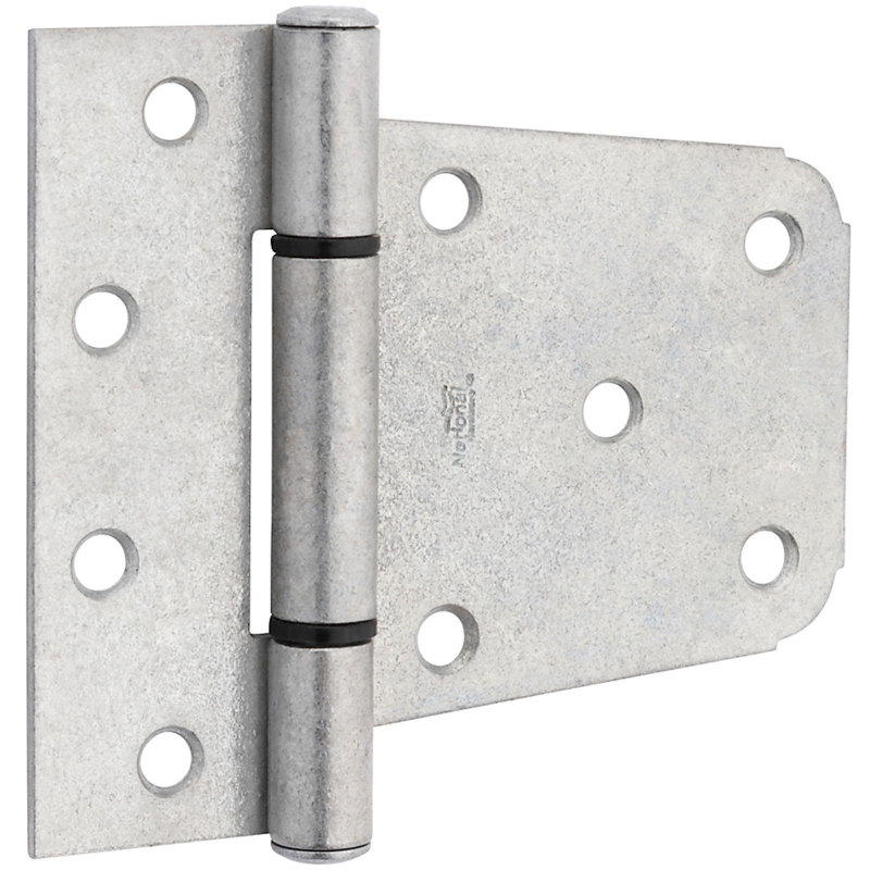 National Hardware - Charnière de barrière HD 3 1/2 po V287 , H 7,5 po x l 6,88 po x P 0,75 po, Galvanisé