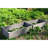 Over Ground Raised Garden Bed 96X28x10'', Large Long Planter Box For Outdoor, Tool-Free Assembly