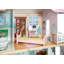 Maison de poupée Delta Children MySize - grande maison de poupée à 3 étages avec 7 pièces comprenant 12 accessoires