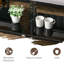 119.5cm Wide Outdoor L-Shaped Patio Sectional Set with Cushions