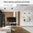 4.5" Black Convertible Wall or Ceiling Mount LED Integrated Track Lighting Spotlight, Pivoting Heads