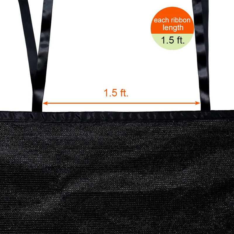Sunscreen Shade Panel 10'X16 Rectangle Shade Sail With Rope