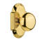 Cottage Plate with New York Door Knob-646547241-646547245