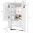 Bathroom Wall Cabinet with Mirror and Towel Bar