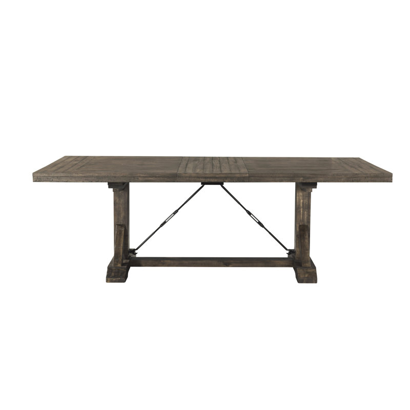 Table de salle à manger à tréteaux de 42 po Butler
