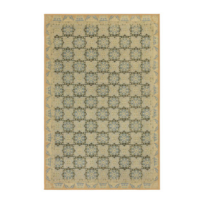 Tapis décoratif multicolore à motif abstrait