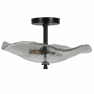 Plafonniers, plafonnier encastré intérieur extérieur, abat-jour en verre ondulé pour couloir, cuisine, chambre, porche, salon