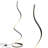 Allure Black 38 in. Industrial LED Energy Efficient Floor Lamp with Built-In 3-Way Dimmer-69896180