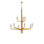 Goldfinch 9 - Light Wrought Iron Chandelier