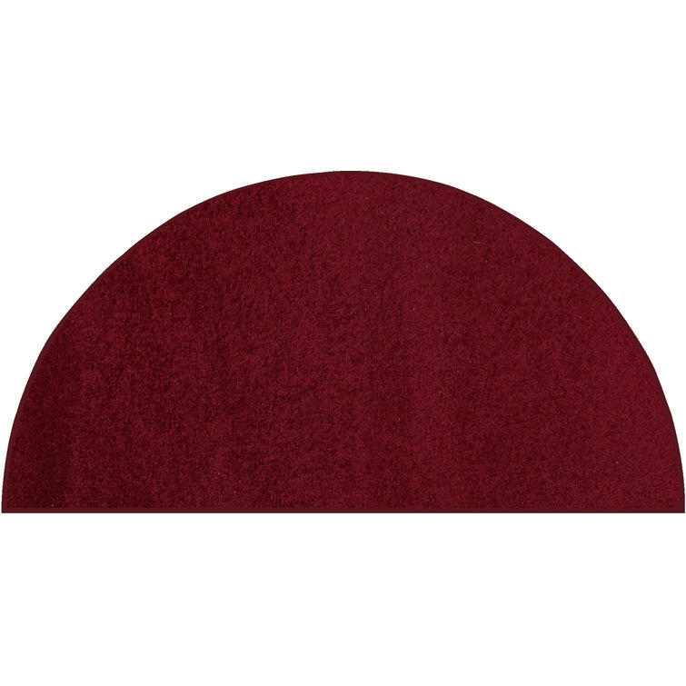 Modern Plush Solid Color Rug - Burgundy, Pet and Kids Friendly Rug. Made in USA, Rectangle, Area Rugs Great for kids, Pets, Event, Wedding 