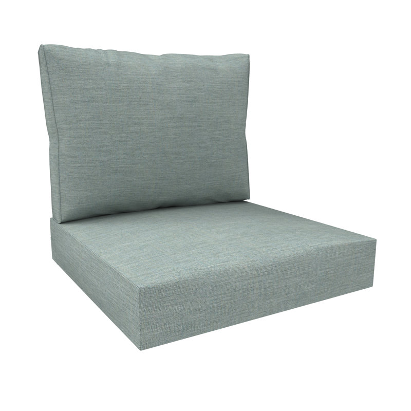 26x26x5 inch Amberson Sunbrella Outdoor Cushion for Arm Chair, Arnot Seat/Back Replacement Cushion for Outdoor Furniture, 1