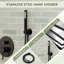 PureEssence 4-Function Dual Round Heads Pressure-Balanced Shower System with Bathtub Spout