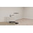 Single Door, Three Shelves Glass Storage Cabinets-1669186393