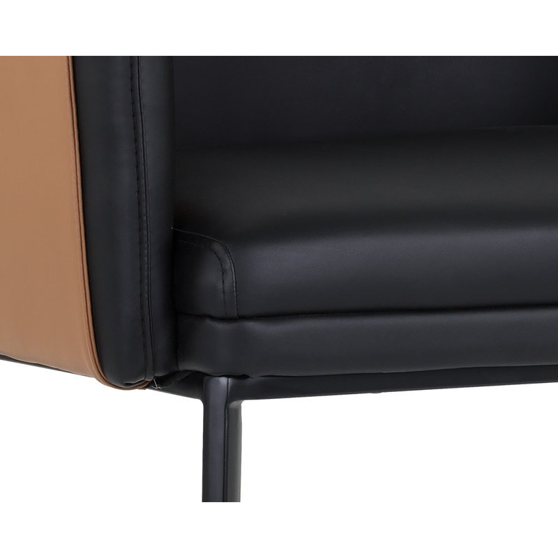 Carter Armchair, Black