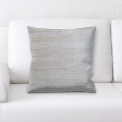 Gosser Wooden Textures Throw Pillow