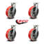 Roulettes en poly extra-robustes sur fonte-92146120