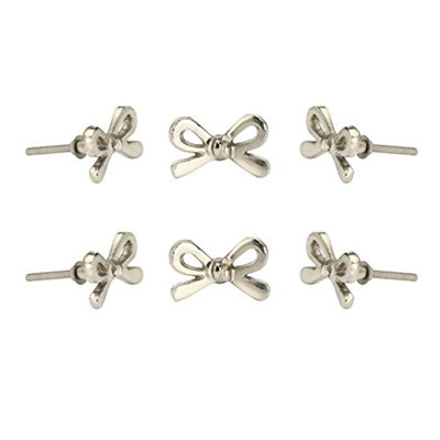 Bow 1 7/8" Length Novelty Knob Multipack