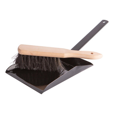 Hammer & Tongs - Fireplace Dustpan & Brush Set