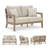 Frankie Outdoor Loveseat With Cushion