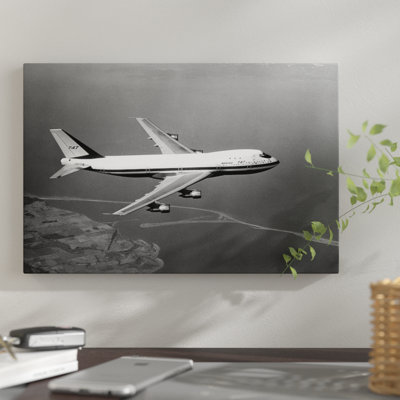 " 1960s Boeing 747 In Flight " by Vintage Images