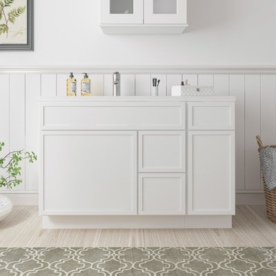 48'' Single Bathroom Vanity Base Only