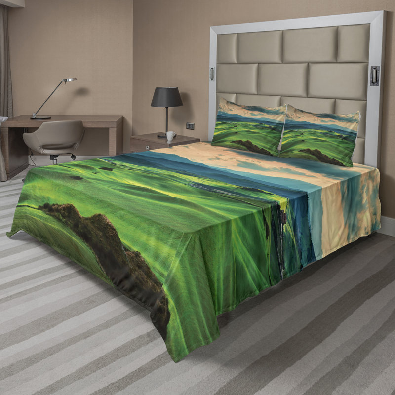 Microfiber Sheet Set, King Sheet Set + Fitted Sheet + 2 Pillowcases