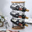 Support de rangement de table pour bouteilles de vin