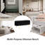 Banc de rangement en velours de 46 po de largeur pour le lit de la chambre à coucher dans le salon de la fenêtre du lit-1852866639