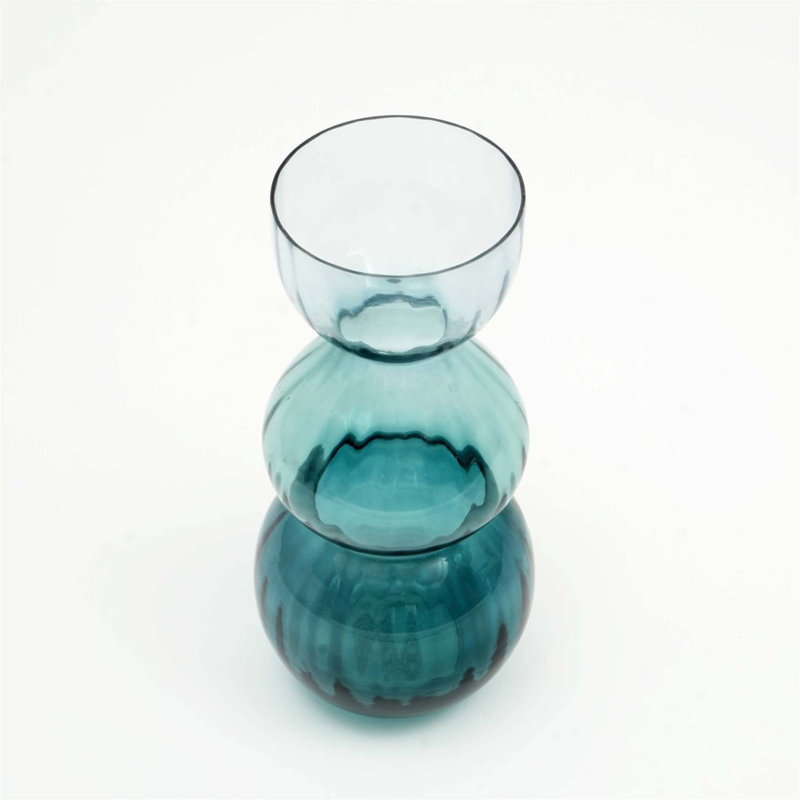 Vase décoratif décoratif en verre babiole - élégant 6,5 \, Vert