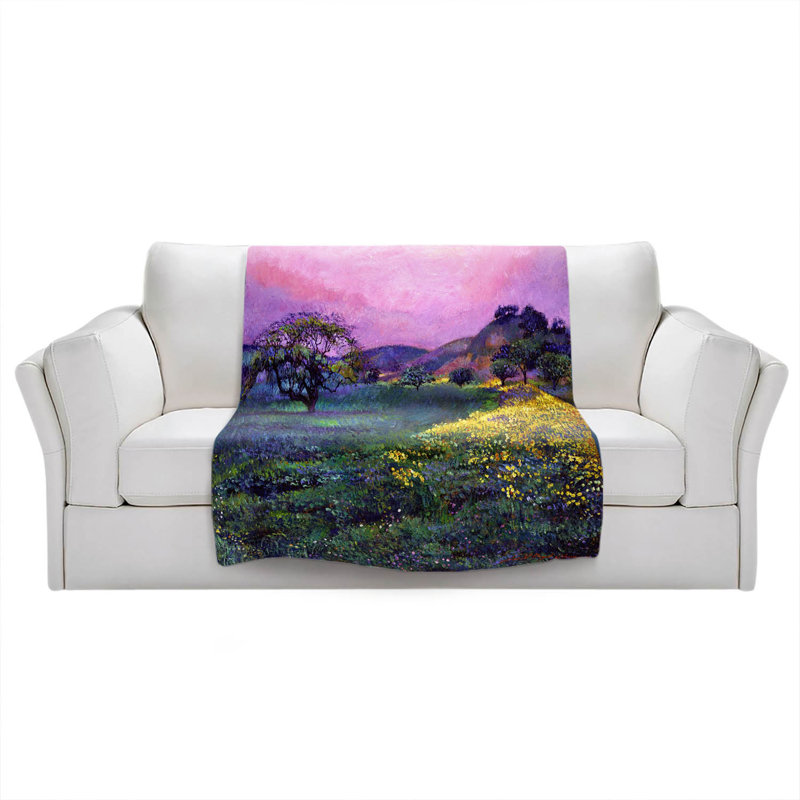 Couverture sherpa doux , 68 po x 80 po