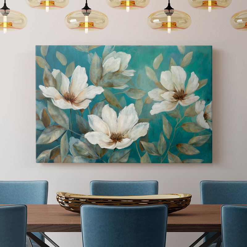 Ombre de bleu - Cavas enveloppés de galerie, H 18 po x l 27 po