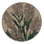 Machine Washable Botanical Gray Area Rug